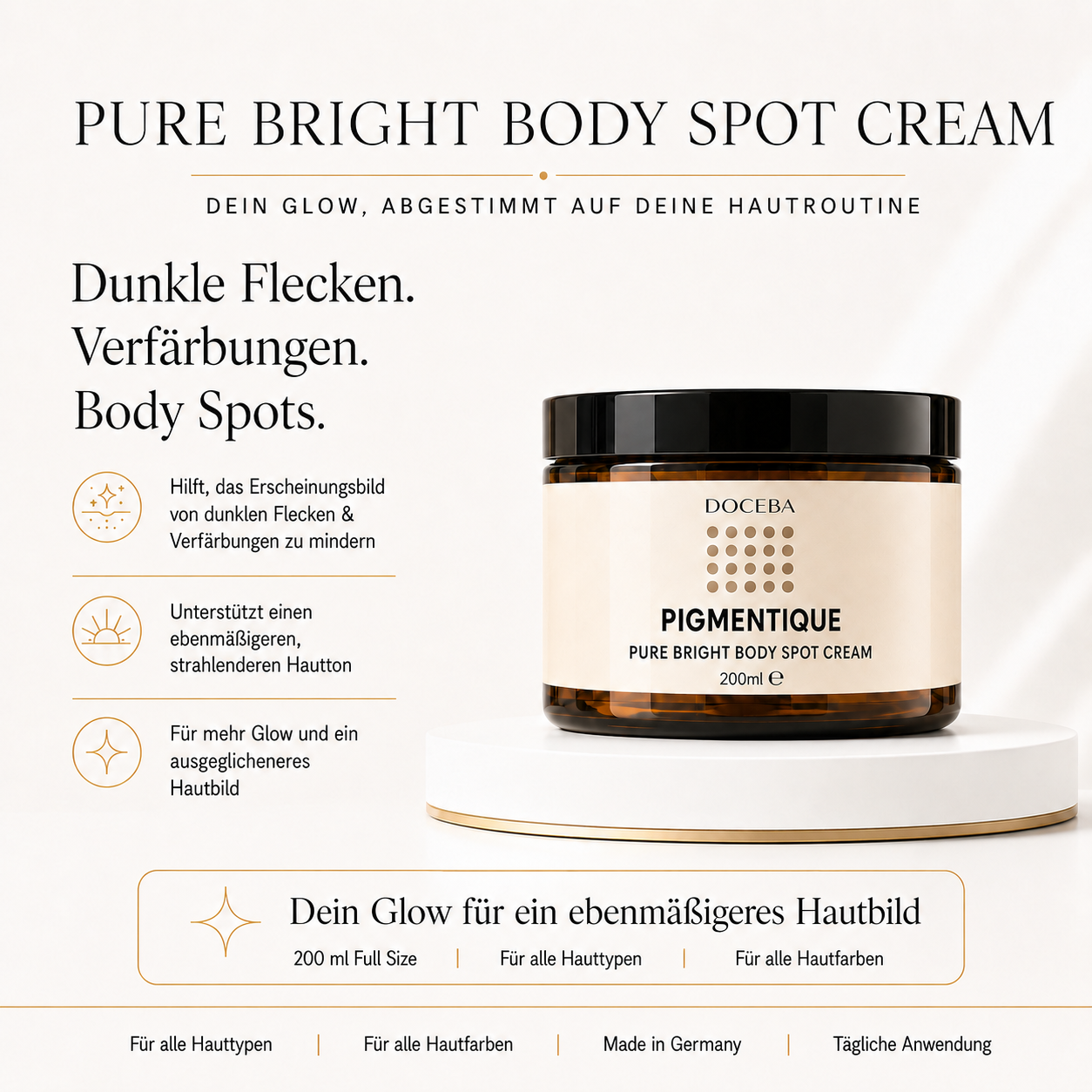 Pure Bright Body Spot Cream