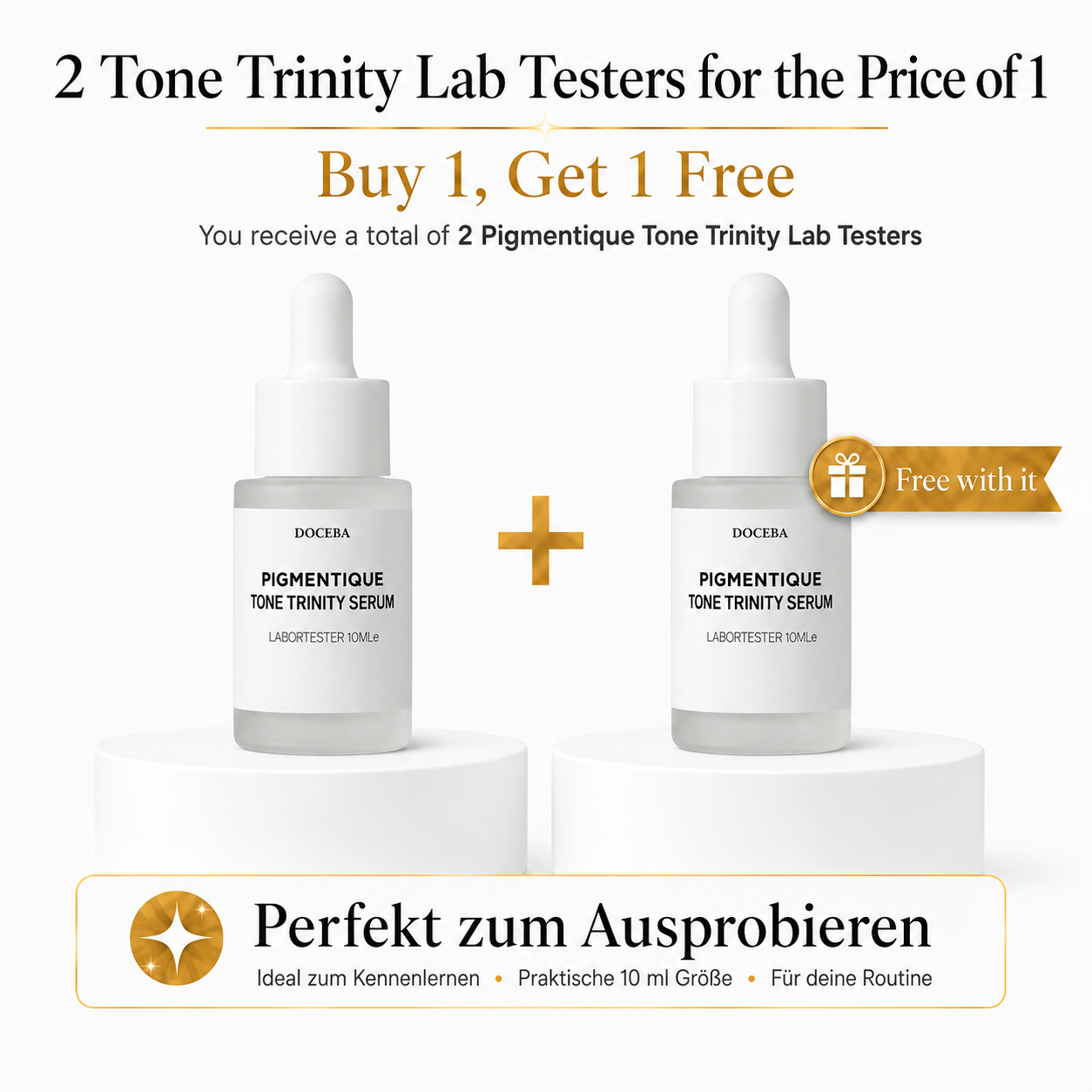 Pigmentique Tone Trinity Serum - Labortester / Fullsize