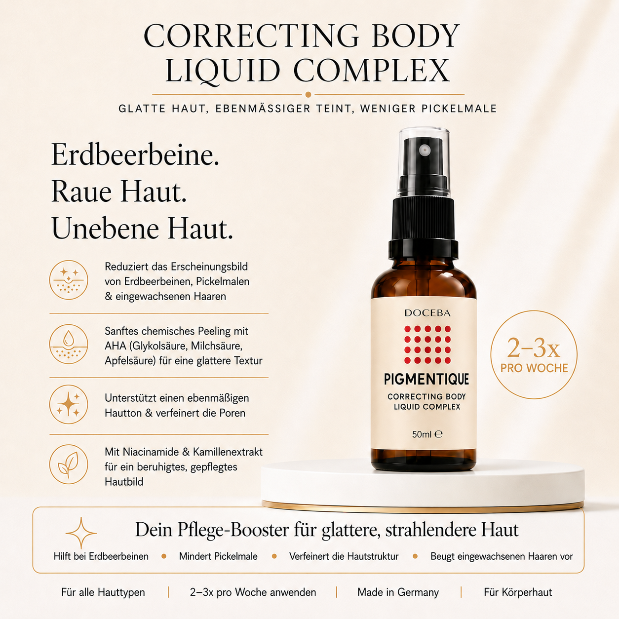Correcting Body Liquid Complex
