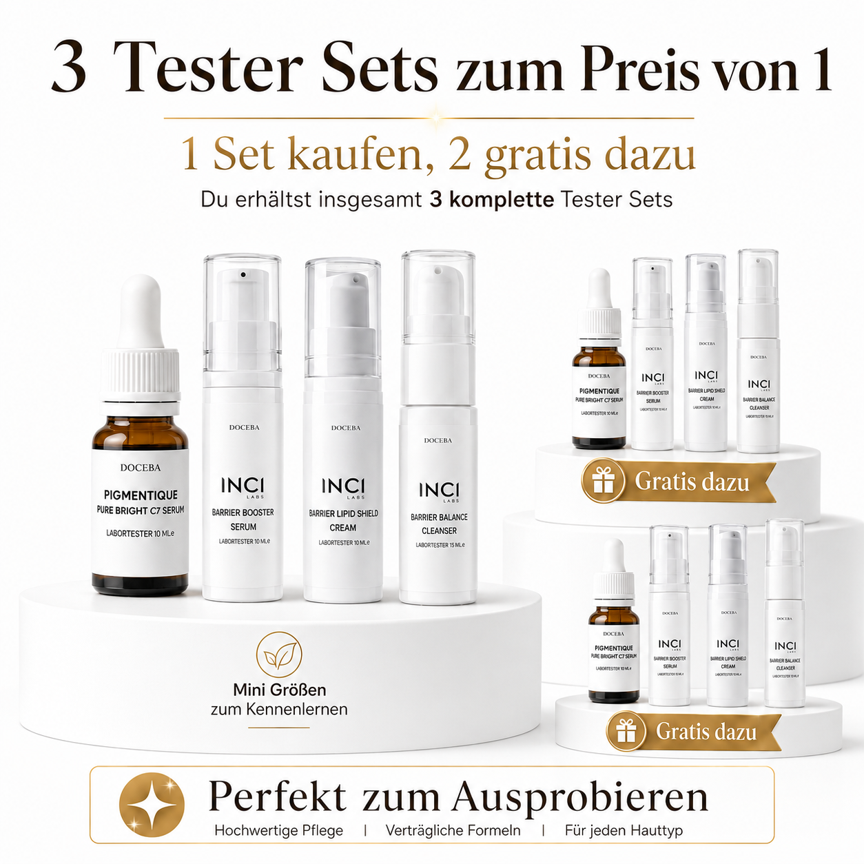 Pure Brightening Set - Labortester / Fullsize